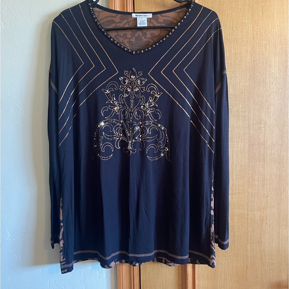 Krista Lee Embroidered Top